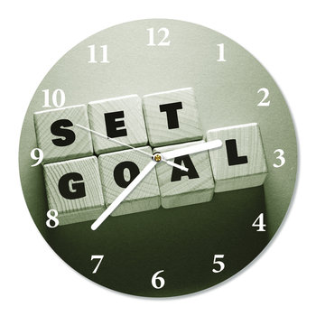 Zegar ścienny śr. 30cm set goal - Cosy Planet