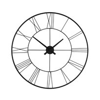 Zegar ścienny w stylu industrialnym ARATIO, Ø 70 cm