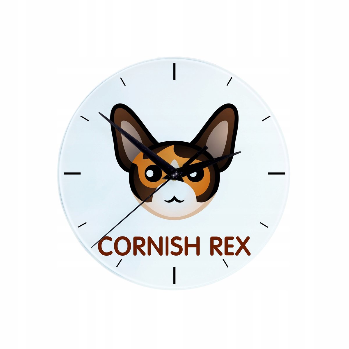 Фото - Настінний годинник Rex Zegar ścienny z kotem Cornish 