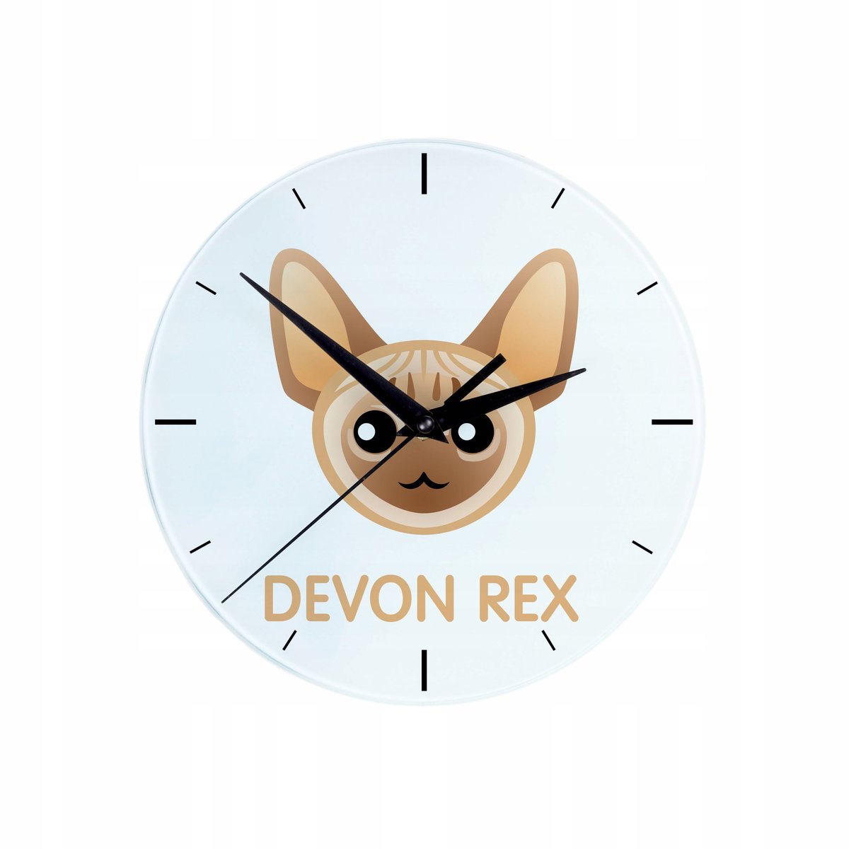 Фото - Настінний годинник Rex Zegar ścienny z kotem Devon 