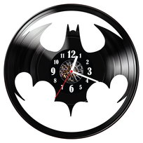 Zegar ścienny z płyty winylowej batman 82.14 HOME DRUK