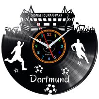 Zegar Ścienny Z Płyty Winylowej Borussia Dortmund BVB Prezent Dla Niej I Dla Niego Marka Evevo