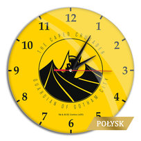 Zegar Ścienny Z Połyskiem Batman 001 DC Żółty Inna marka