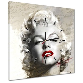 Zegar Wampire Marilyn Monroe, 40x40cm - ZeSmakiem