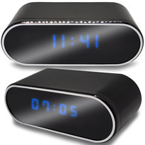 Zegar Z Ukryta Mini Kamera Szpiegowska Wifi Budzik 2 W 1