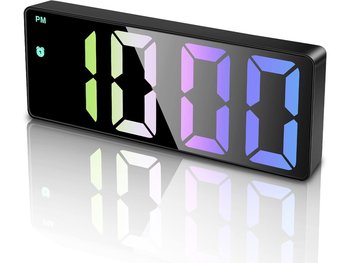 Zegar Zegarek Elektroniczny Cyfrowy Lcd Podświetlany Temperatura Godzina - PrzydaSie.pl