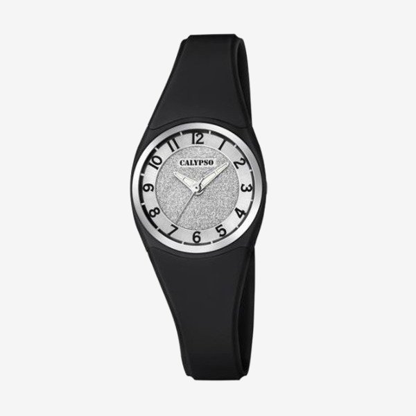 Calypso Orologio Donna K5749/6 - Cassa Rotonda In Policarbonato, Impermeabile 100 Metri, Cinturino In Plastica Colorato, Quadrante Trasparente E Leggibile