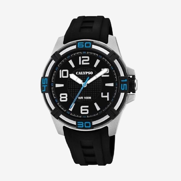 Calypso Watches Orologio Unisex K5763/1: Sportivo, Subacqueo 100m, Cinturino In Plastica, Quadrante Leggibile
