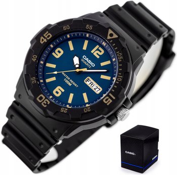 Zegarek CASIO dla chłopca DZIECIĘCY datownik cyfry +BOX GRAWER +TOREBKA - Casio