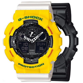 Zegarek Casio G-Shock SET GA-100-1A1ER + BEZEL 10414779 + PASEK 10366715 20BAR - Casio