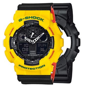Zegarek Casio G-Shock SET GA-100-1A1ER + BEZEL 10414779 + PASEK 10577142 20BAR - Casio