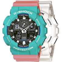 Zegarek Casio G-Shock SET GA-100B-7AER + BEZEL 10410475 + PASEK 10498150 20BAR Casio