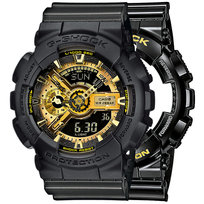 Zegarek Casio G-Shock SET GA-110GB-1AER + BEZEL 10358741 + PASEK 10467764 20BAR Casio