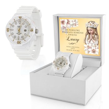 ZEGAREK CASIO LRW-200H-7E2 z DEDYKACJĄ na KOMUNIĘ - Casio