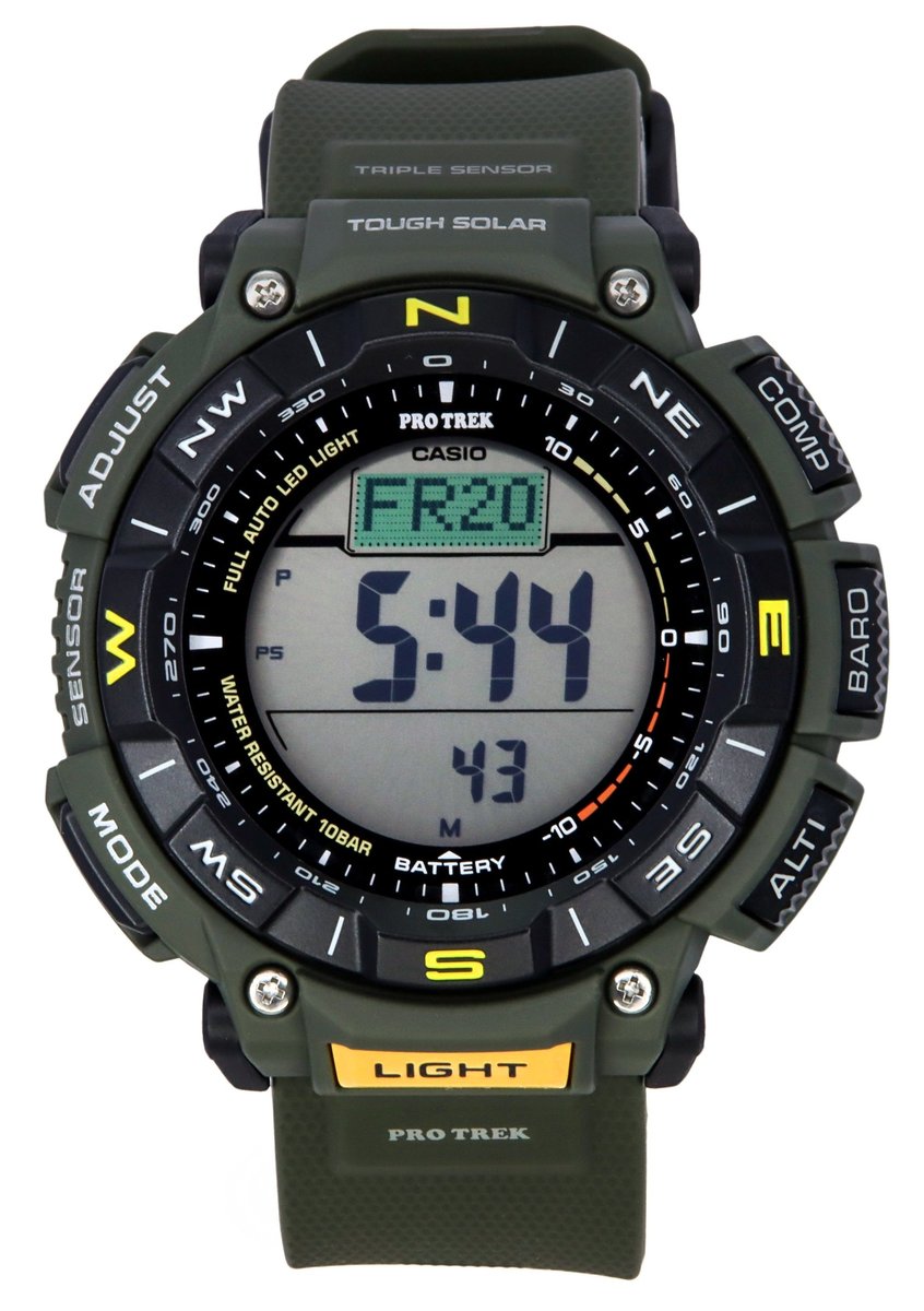 Vendesi Casio Pro Trek PRG 550 Casio Pro Trek Solar per 80 € da un Venditore privato su