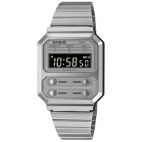 Zegarek Casio Vintage A100WE-7BEF szary Casio
