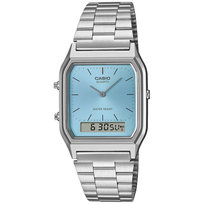 Zegarek Casio Vintage AQ-230A-2A1MQYES srebrny Casio