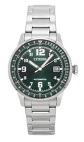 Zegarek Citizen Urban Military Stainless Steel Green Dial Automatic NJ0190-51X 100M Men's Watch Citizen