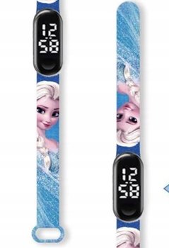 Zegarek cyfrowy LED Elsa Kraina Lodu Niebieski - Inna marka
