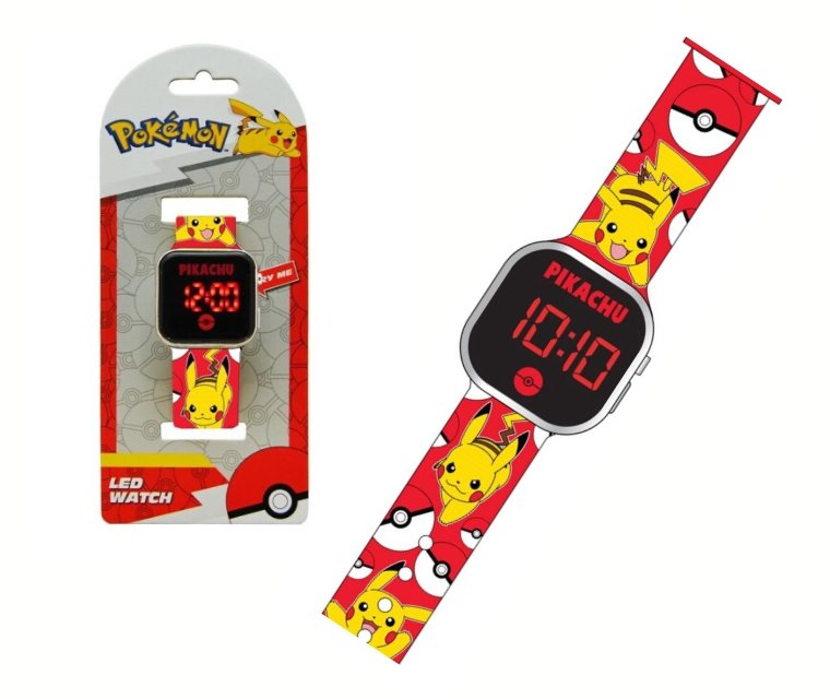 Reloj Led Pokemon Pok4387 Kids Licensing 