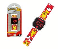 Zegarek cyfrowy LED na rękę POKEMON z kalendarzem dla dzieci Kids Licensing