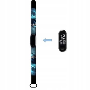 Zegarek cyfrowy LED SERIA NARUTO Kakashi Hatake - Inna marka