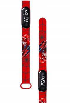 Zegarek cyfrowy LED Spider-Man Czerwony - Inna marka