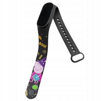 Zegarek cyfrowy LED Świnka Peppa Czarny - Inna marka