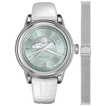 Zegarek Damski Aviator V.1.33.0.261.4.WM-SET srebrny - AVIATOR