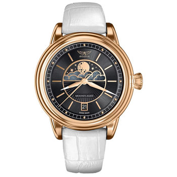 Zegarek Damski Aviator V.1.33.2.253.4WM  biały - AVIATOR