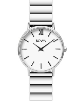 Zegarek damski BOWA LO332-26-165S LONDON, srebrny - BOWA