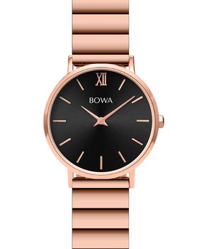 Zegarek damski BOWA LO337-17-167S LONDON, różowe złoto - BOWA