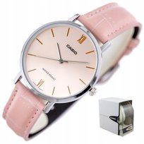 ZEGAREK DAMSKI CASIO LIVIA + BOX +GRAWER klasyczny na pasku skórzany Casio