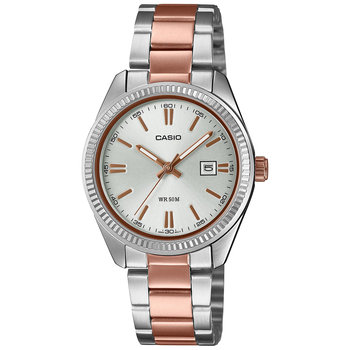 Zegarek Damski Casio LTP-1302PRG-7AVEF srebrny - Casio