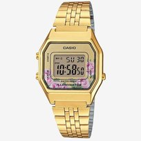 Zegarek Damski CASIO VINTAGE LADY GOLD FLOWERS Casio