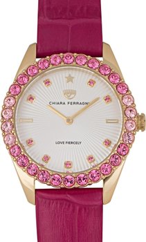 Zegarek damski CHIARA FERRAGNI R1951100502 różowy fashion - Slazenger