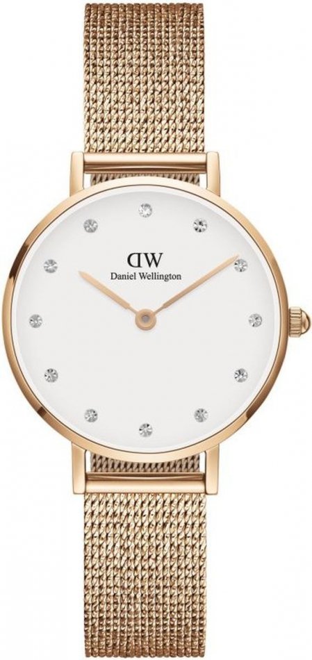 Daniel Wellington Zegarek damski DANIEL WELLINGTON DW00100528 różowe złoto fashion