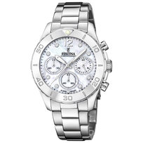 Zegarek Damski Festina F20603-1 CYRKONIE srebrny Festina