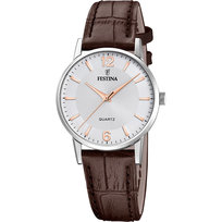 Zegarek Damski Festina F20691-2 brązowy Festina