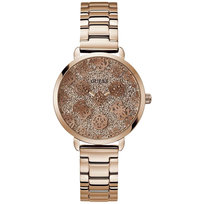 Zegarek Damski Guess GW0670L4 różowe złoto