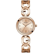 Zegarek Damski Guess GW0759L3 CYRKONIE różowe złoto GUESS