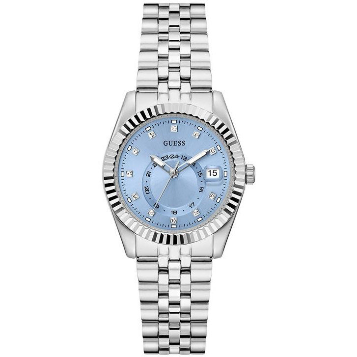 Zegarek Damski Guess GW0936L1 CYRKONIE srebrny - GUESS | Moda Sklep ...
