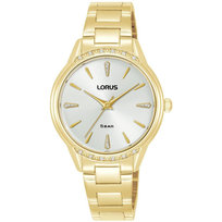 Zegarek Damski Lorus RG258YX9 CYRKONIE złoty LORUS