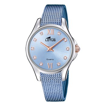 Zegarek damski Lotus ze stali nierdzewnej niebieski Lotus Classic zegarek na rękę UL18799/2 - Lotus