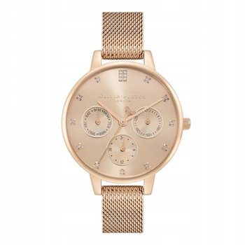 Zegarek damski OLIVIA BURTON 24000008 różowe złoto fashion - OLIVIA BURTON
