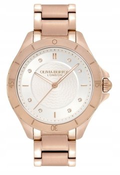 Zegarek damski OLIVIA BURTON 24000041 różowe złoto fashion - OLIVIA BURTON