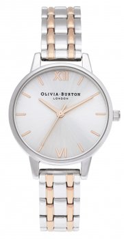 Zegarek damski OLIVIA BURTON OB16EN01 srebrny fashion - OLIVIA BURTON