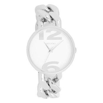 Zegarek damski Oozoo Timepieces analogowy metalowy srebrny UOC11260 - Oozoo