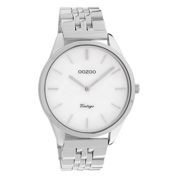 Zegarek damski Oozoo Timepieces analogowy metalowy srebrny UOC9980A - Oozoo