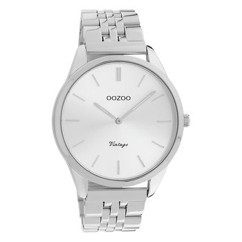 Zegarek damski Oozoo Timepieces analogowy metalowy srebrny UOC9981A - Oozoo